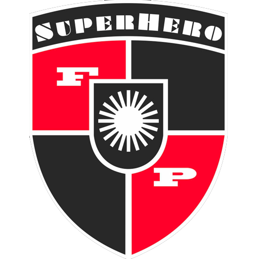 SuperHero Fire Shield Logo